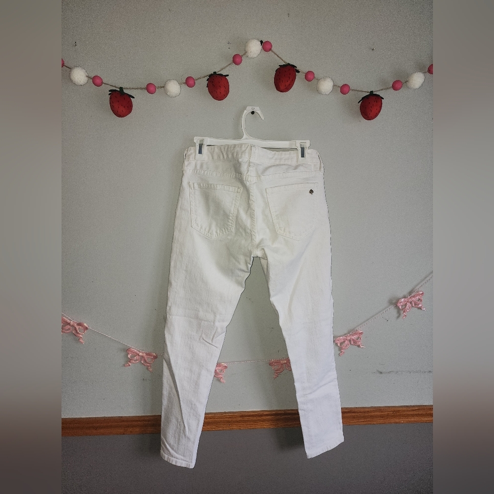 Kate Spade White Skinny Jeans